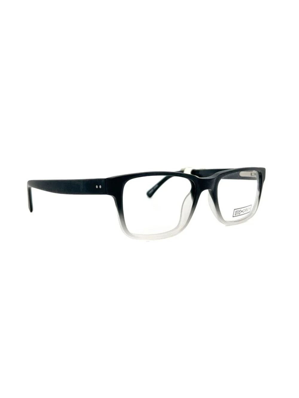 Otis Grey OG 9008 Matte Black Rectangle Authentic Eyeglass Frames 52-17-140